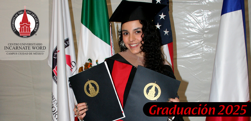 Banner 19 - Centro Universitario Incarnate Word Graduación 2025