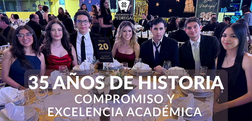 Banner 8 - LA UNIVERSIDAD DEL PEDREGAL 35 Aniversario - Revista Juventud'es