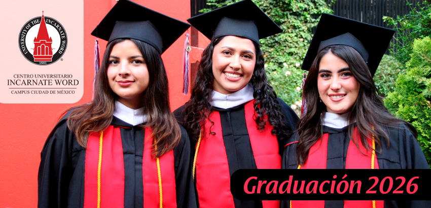Banner 19 - Centro Universitario Incarnate Word Graduación 2026